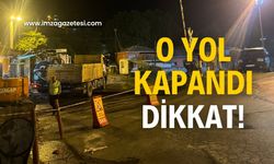 Yol kapandı! Sürücüler dikkat