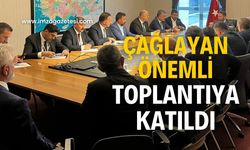 Mustafa Çağlayan önemli toplantıya katıldı