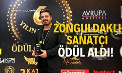 Zonguldaklı sanatçı gururlandırdı!