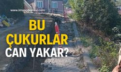 Çukurlar kazalara davetiye çıkardı!