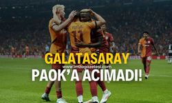 Galatasaray, PAOK'a acımadı! 3-1