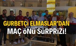 Gurbetçi Elmaslar, Tepecikspor maçı öncesinde Zonguldak Kömürspor kafilesini ziyaret etti!