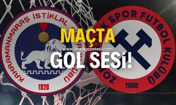 Kahramanmaraş İstiklalspor-Zonguldakspor FK maçında ilk gol sesi!