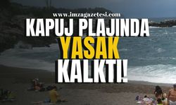 Kapuz Plajında Yasak Kalktı!