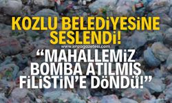 Kozlu Belediyesine seslendi! "Mahallemiz bomba atılmış Filistin'e döndü!"