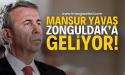 Mansur Yavaş Zonguldak’a Geliyor!