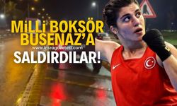 Milli boksör Busenaz Sürmeneli'ye, memleketi Trabzon'da saldırdılar!