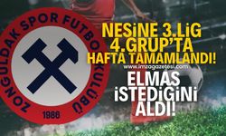 Nesine 3.Lig 4.Grup'ta 4.hafta tamamlandı! Zonguldakspor FK istediğini aldı