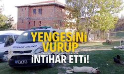 Önce yengesini vurdu sonra kendi canına kıydı!