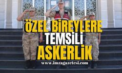 Özel Bireyler İçin Temsili Askerlik Uygulaması...