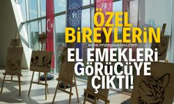 Özel bireylerin el emekleri beğeni topladı!