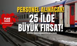 TCDD İşçi Alımı İçin Start Verdi! 25 İlde Büyük Fırsat, İkamet Şartı Yok!