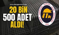 TTK 20 bin 500 adet aldı!