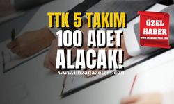 TTK 5 takım 100 adet alacak!