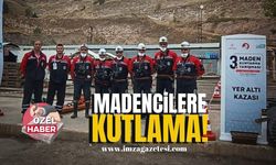 Genel müdürlükten madencilere kutlama!