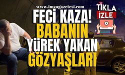 Tünelde feci kaza! Babanın gözyaşları yürek dağladı!