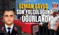 Uzman Çavuş Kozlu'da dualarla son yolculuğuna uğurlandı...