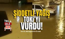 Şiddetli Yağış TOKİ’yi Vurdu!