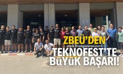 ZBEÜ'den Teknofest'te büyük başarı!