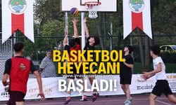 ‘Zonguldak 3x3 Sokak Basketbolu Turnuvası’ heyecanı başladı.