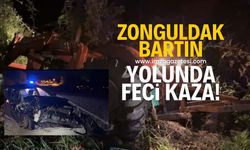 Zonguldak-Bartın yolunda feci kaza! Yaralılar var