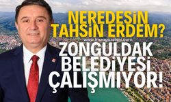 "Zonguldak Belediyesi çalışmıyor! Neredesin Tahsin Erdem?"