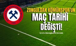 Zonguldak Kömürspor’un maç tarihi değişti!