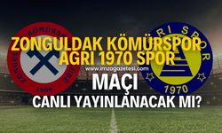 Zonguldak Kömürspor-Ağrı 1970 Spor maçı canlı yayınlanacak mı?