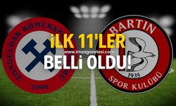 Zonguldak Kömürspor-Bartınspor maçının ilk 11’leri belli oldu!