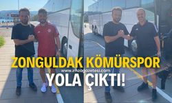 Zonguldak Kömürspor, İstanbul'a hareket etti!