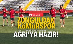 Zonguldak Kömürspor'da Ağrı 1970 Spor maçı hazırlıkları tamamlandı!