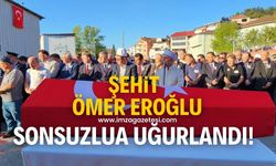 Zonguldaklı şehit Ömer Eroğlu, gözyaşları arasında sonsuzluğa uğurlandı!