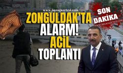 Zonguldak’ta Aşırı Yağış Alarmı! Valilikten Acil Tedbir Toplantısı!