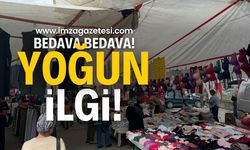 Zonguldak’ta Giysi Pazarında Ucuz Fiyatlar Yoğun İlgi Gördü