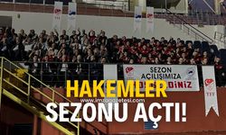 Zonguldak'ta hakemler, 2024-2025 sezonu açılışı yapıldı!