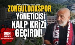 Zonguldakspor yöneticisi Adil Dilaver, kalp krizi geçirdi!