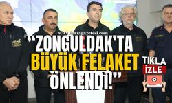 AFAD Başkanı Okay Memiş, "Zonguldak’ta Büyük Felaket Önlendi!"