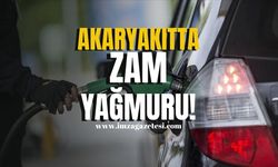 Akaryakıtta zam yağmuru!