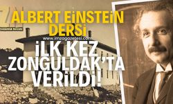 Albert Einstein'in "Görelilik Kuramı" dersi ilk kez Zonguldak'ta verildi!