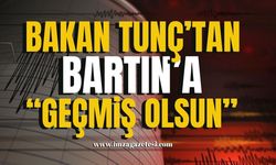 Depremle sarsılan Bartın’a Adalet Bakanı Yılmaz Tunç’tan “Geçmiş olsun”