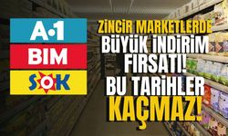 BİM, A-101, ŞOK zincir marketlerinde indirim fırsatı! Bu tarihleri kaçırmayın...