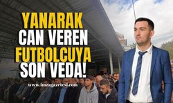 Çaycuma'da yanarak can veren futbolcu Musa Şen son yolculuğuna uğurlandı!