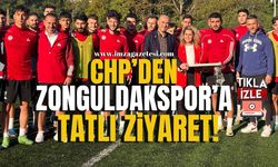 CHP’den Zonguldakspor’a tatlı ziyaret!