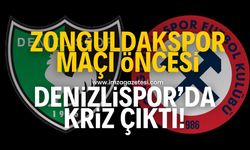 Denizlispor'da, Zonguldakspor FK maçı öncesinde kriz patlak verdi!