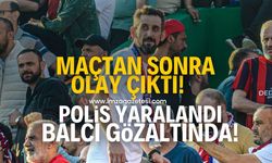 Edirnespor-Zonguldakspor maçının ardından olay çıktı! Polis yaralandı, Miraç Balcı gözaltına alındı!