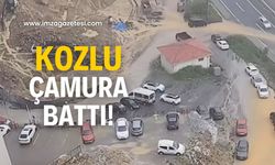 Kozlu çamura battı! Vatandaş isyan etti