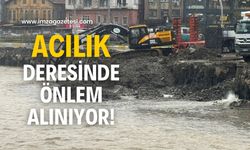 Acılık deresinde önlem alınıyor! Ekipler çalışma başlattı