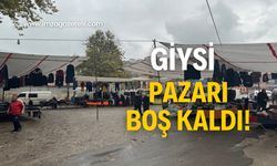 Kuvvetli yağış giysi pazarını vurdu!