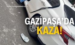 Gazipaşa’da ilginç kaza!