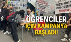 Öğrenciler imza kampanyası!